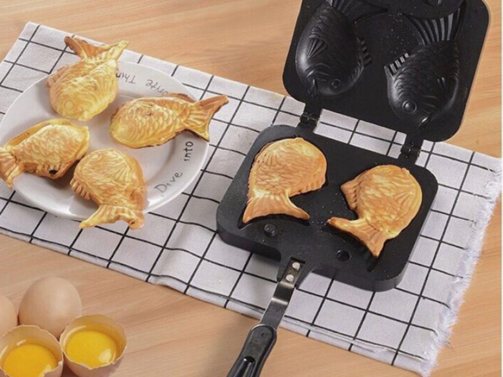 Cách làm bánh cá taiyaki siêu đơn giản