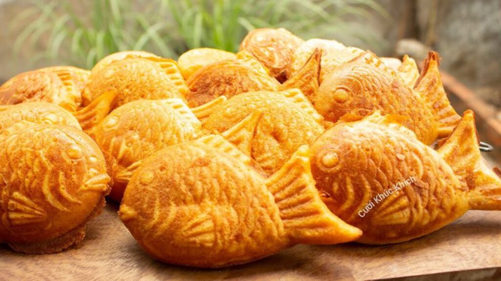 Cách làm bánh cá taiyaki siêu đơn giản